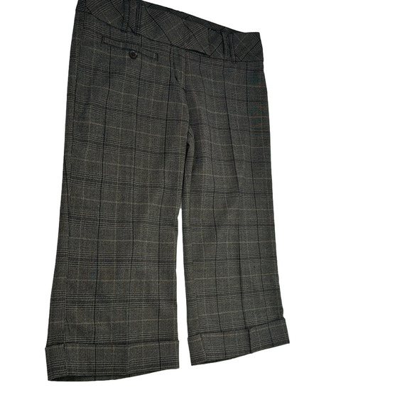 Makers  of the Original brown houndstooth check long dress shorts - Picture 1 of 9